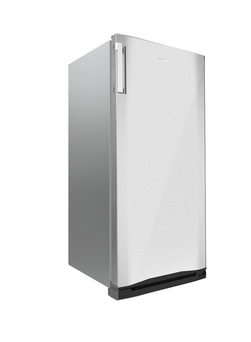 TORNADO Vertical Deep Freezer Capcity 223 Liter Inverter No Frost 6 Drawers, Multi Air Flow, Fast Freezing, ABS, Tropical Compressor, Silver (1 Years Full Free Warranty) RH-H22TV-SL - Image 1