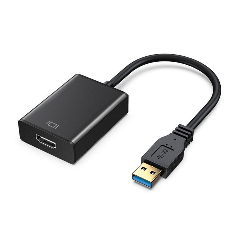USB To HDMI Adapter: 5Gbps Fast Transfer, 1920x1080 Resolution, Copper & PVC Build - Multi-Monitor Support USB 3.0 To HDMI Converter for Laptop Desktop PC To TV Monitor Projector - Image 1