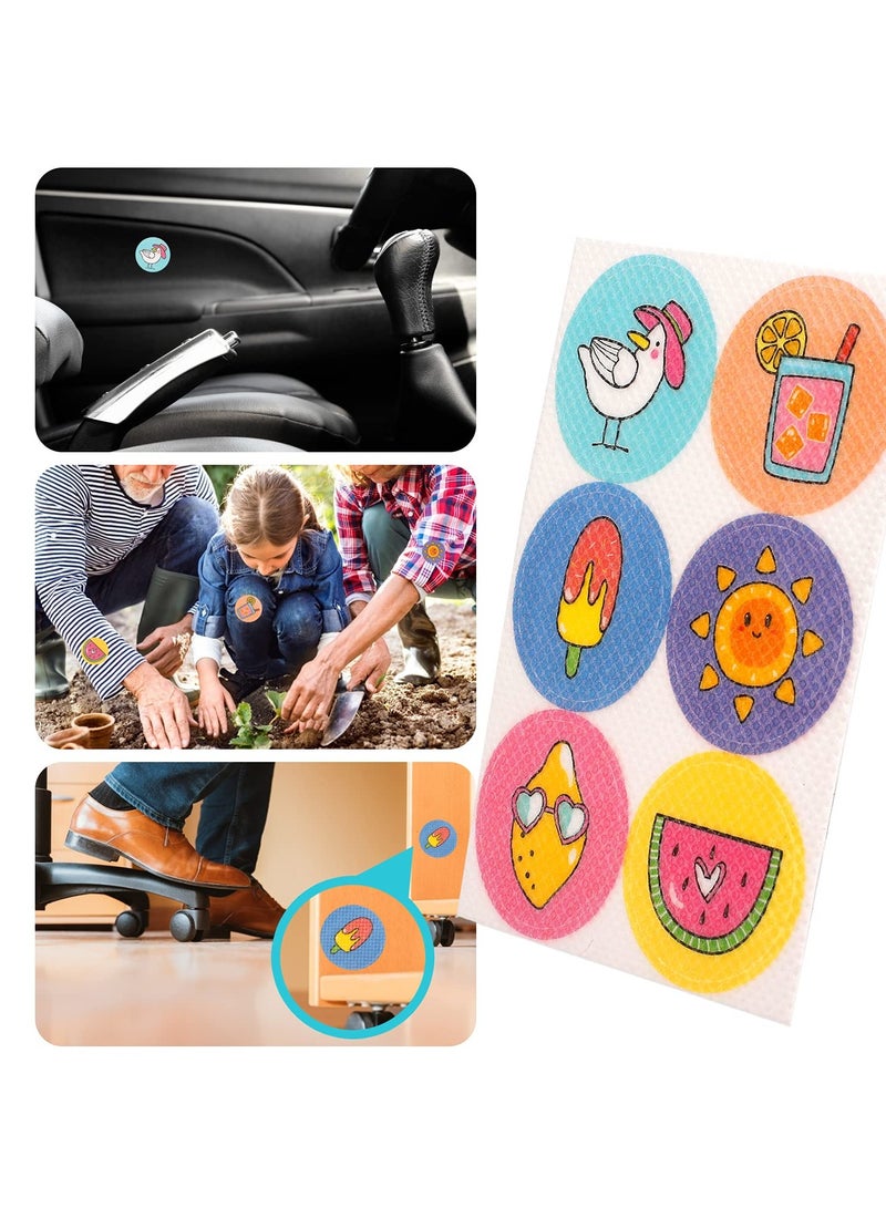 KASTWAVE Mosquito Repellent Stickers, 120 Counts Mosquito Patches Stickers for Kids Adult, Natural Pure Essential Oil, 24 Hour of Protection - Image 5