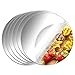 Aneco 6 Pack Acrylic Round Mirrors Non Glass Round Mirror Plate Self Adhesive Mirror Stickers for Home Wall Decor or - Image 2