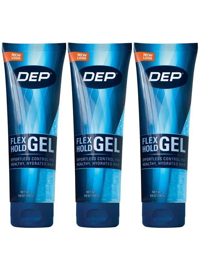 DEP Sport Endurance Hair Styling Gel, 9.8 Ounce (Pack of 3) - Image 1