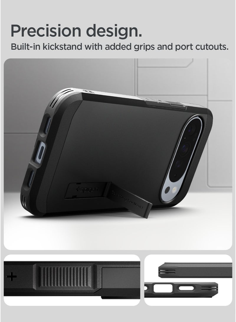 Spigen غطاء حماية Tough Armor MagFit AI لجهاز Google Pixel 10 Pro XL [متوافق مع Pixelsnap و MagSafe] - أسود - Image 4