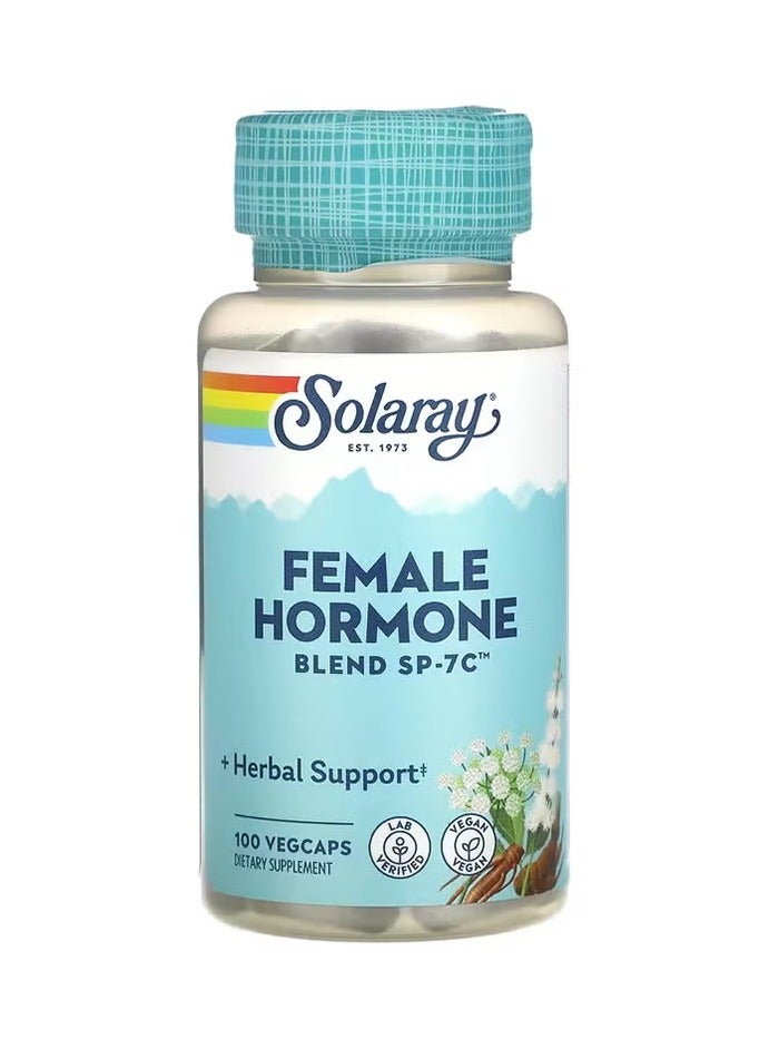 SOLARAE SP-7C Female Hormone Blend Dietary Supplement - 100 Vegetarian Capsules