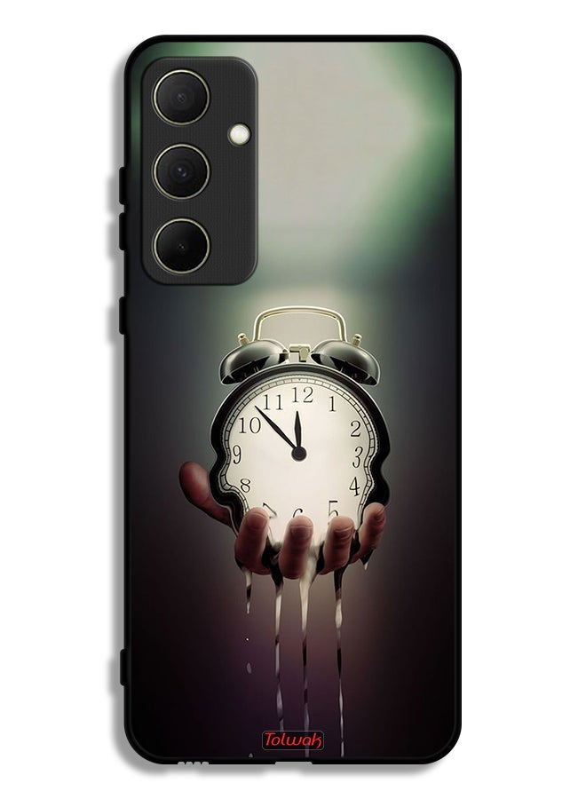 Tolwak Samsung Galaxy A35 5G Protective Case Cover Clock - Image 1