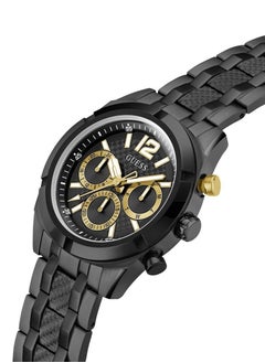 GUESS Mens Black Tone Blue Multi-function Watch - GW0714G4  - Image 3
