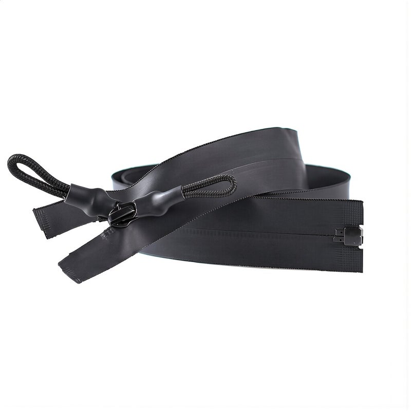 Extra Strong Waterproof Zipper 3# Black 10-100cm High Tensile Tear Resistant For Heavy Load Use - Image 5