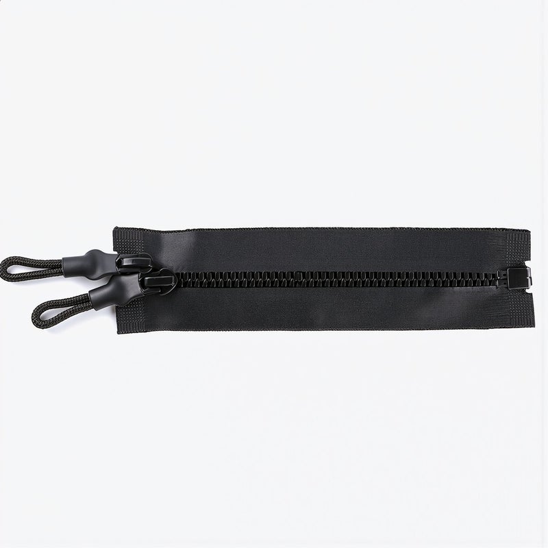 Extra Strong Waterproof Zipper 3# Black 10-100cm High Tensile Tear Resistant For Heavy Load Use - Image 3