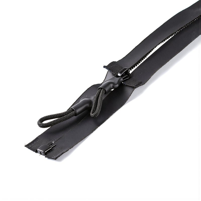 Extra Strong Waterproof Zipper 3# Black 10-100cm High Tensile Tear Resistant For Heavy Load Use - Image 2