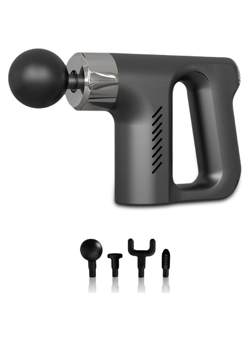 ZO7 Massage Gun Professional Deep Tissue, Wireless Handheld, Black, High Frequency Power, One-Button Start, 4 Attachments, Portable Design - Image 1