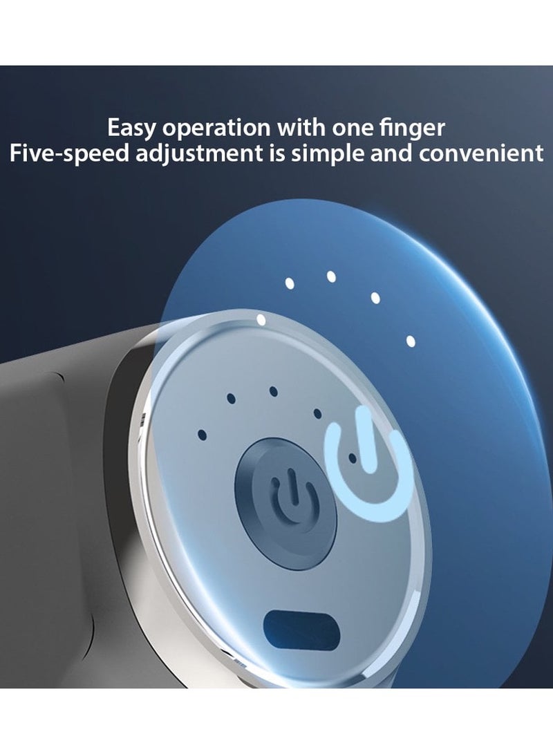 ZO7 Massage Gun Professional Deep Tissue, Wireless Handheld, Black, High Frequency Power, One-Button Start, 4 Attachments, Portable Design - Image 3