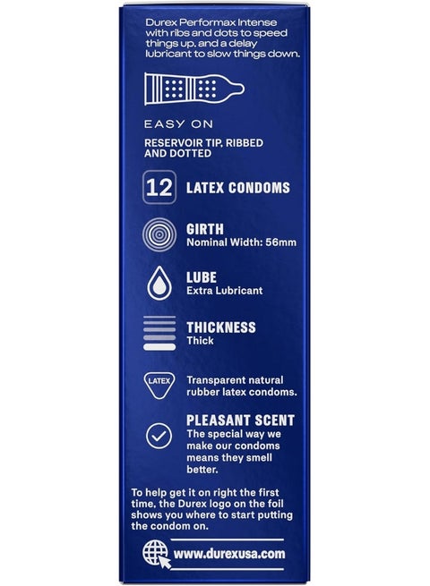Durex Condom Performax Intense-Pack Of 10 | Best Price UAE | Dubai, Abu Dhabi Durex Condom Performax Intense-Pack Of 10 | Best Price UAE | Dubai, Abu Dhabi
