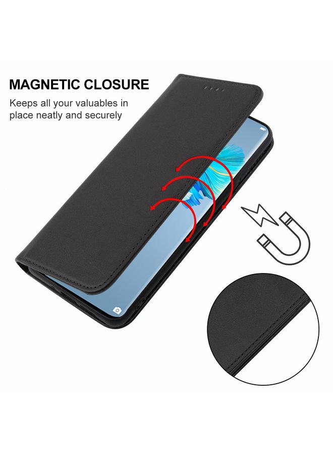 زبون جراب لهاتف Huawei Mate 40E 4G جراب هاتف جلدي بإغلاق مغناطيسي - Image 5
