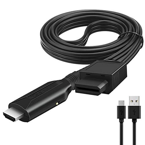 Wiistar Wii to HDMI Converter Wii HDMI Adapter Cable 1m/3.2ft 1080P for Full HD Device Video Converter 720/1080P Supports All Wii Display Modes - Image 1
