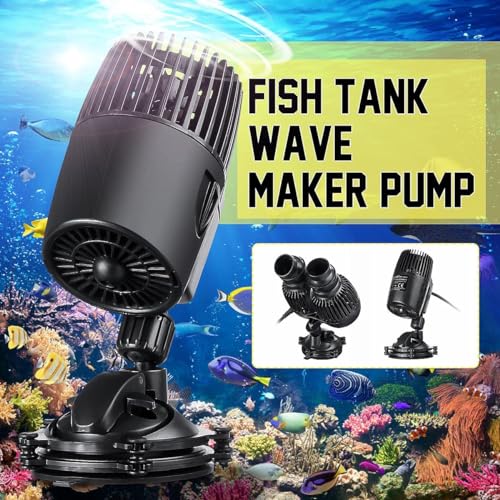 VAYINATO Sobo (WP-800M | 25W | 20000L/H) 360 Degree Dual Powerhead Aquarium Super Wave Maker | Improve water movement especially for saltwater fish tanks - Image 2