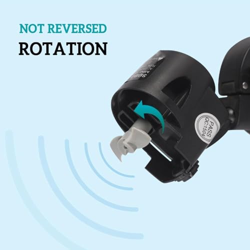 VAYINATO Sobo (WP-800M | 25W | 20000L/H) 360 Degree Dual Powerhead Aquarium Super Wave Maker | Improve water movement especially for saltwater fish tanks - Image 5