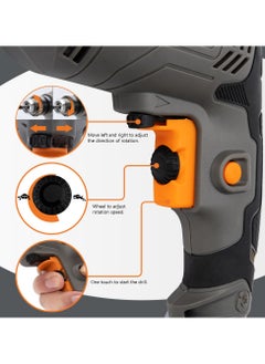 KSEIBI KSM 450 D Electric Drill, 10MM Keyed, 450W, for Drilling Applications in Woodworking, Metalworking, Construction, Home Improvement, Plumbing, HVAC, Automotive, and Crafting Projects.  - Image 2