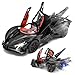 RZAPE Spray Project EVO Toy Cars 124 Diecast Cars Metal Car Carros De ColeccionModel Car Kits for Adults and BoysPull Back Car with Lights and SoundsSpray Toy Cars for Boys Age 312Black - Image 2