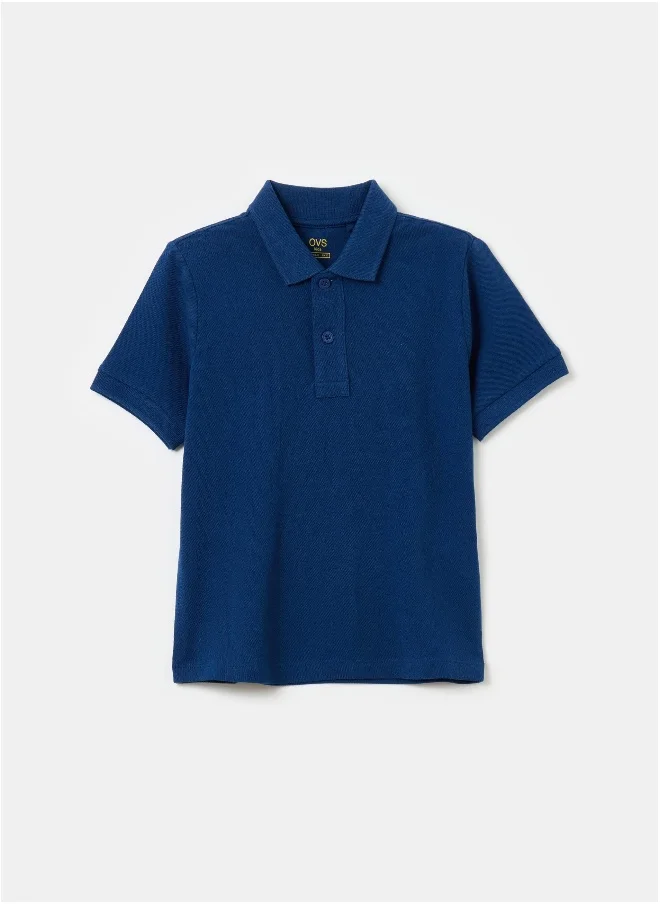 او في اس Ovs Polo S/S     Dark Blue