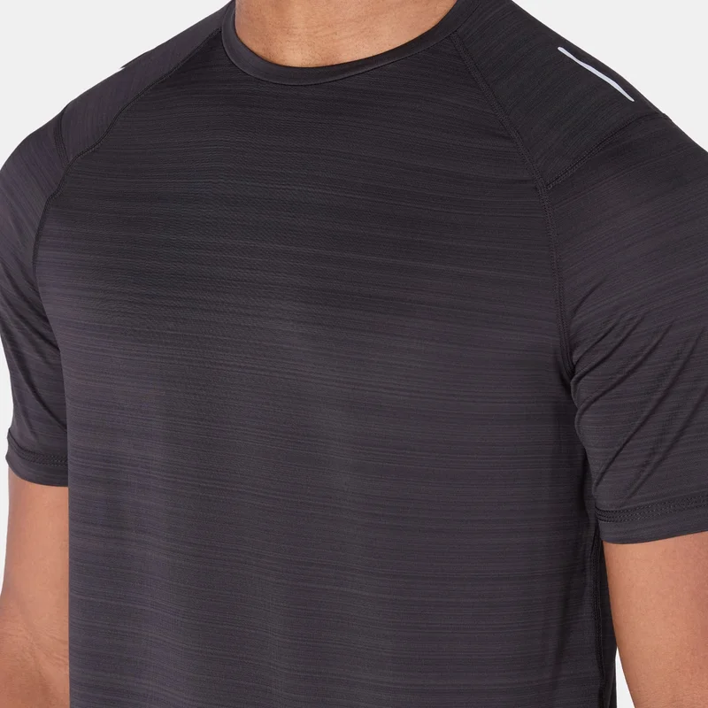 Sun and Sand Sports Black Men's Active T-Shirt for Men | Best Price UAE