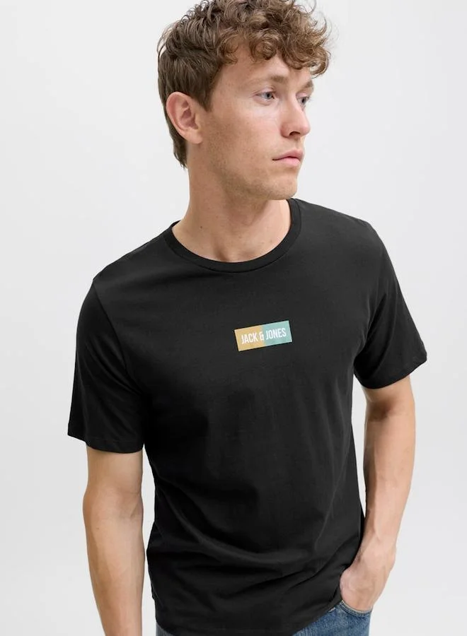 JACK & JONES Jack And Jones JJPAN Crew Neck Regular Fit T-Shirt