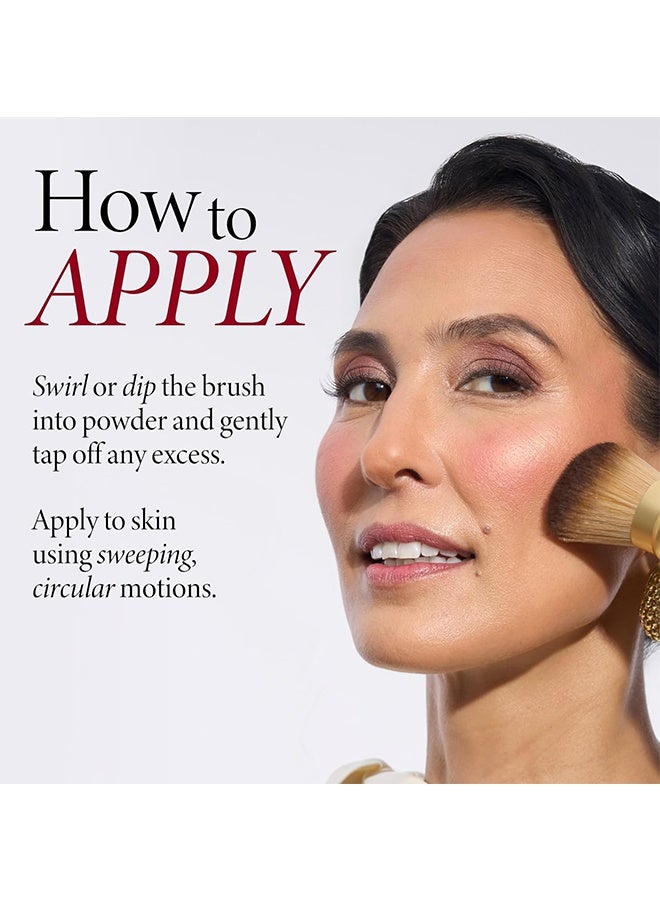 LAURA GELLER Retractable Black Kabuki Brush for Liquid, Cream and Powder Face Makeup with Aluminum Handle - Image 5