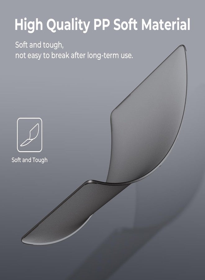 BlueSwan Soft Case MacBook Air 13 inch Case 2018-2021 Release Model M1 A2337 A2179 A1932, Shatterproof PP and Matte Anti-Fingerprint Protective Case, Matte Black - Image 2