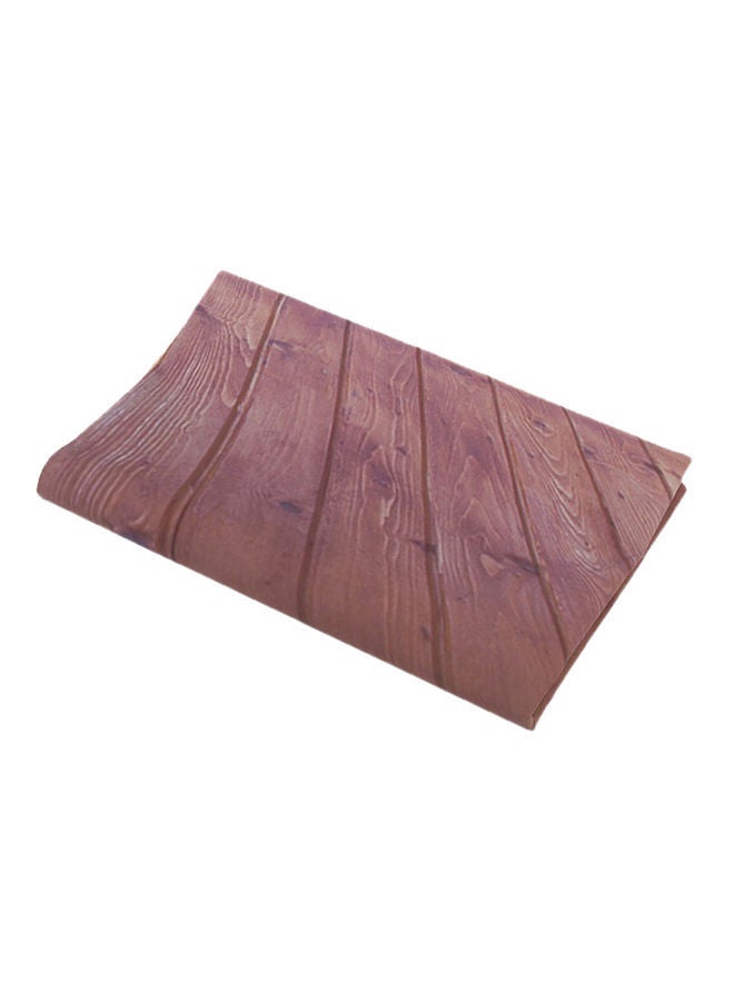 NIBEMINENT Classic Fashion Wooden Floor Studio Background Brown  - Image 3