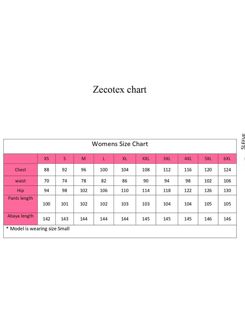 zecotex  Summer Viscose Abaya  - Image 5