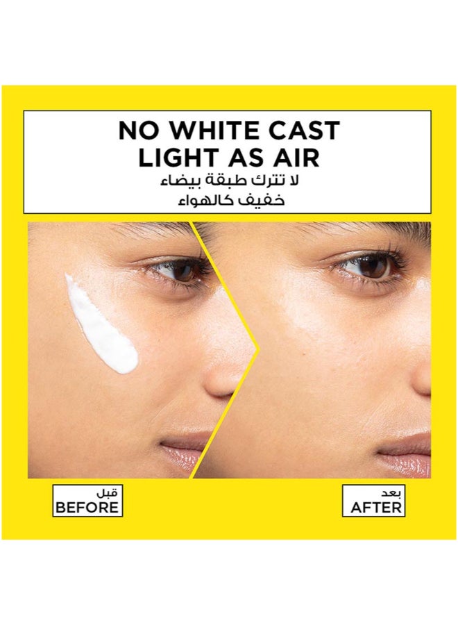 غارنييه Skin Active الجديد: سيروم واقي شمسي فائق الشفافية ضد الأشعة فوق البنفسجية - فيتامين C + تقنية AIR-LOCK - حماية SPF 50+ PA++++ - Image 4
