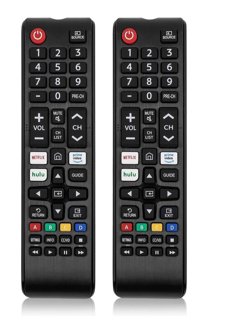 Universal Remote for All Samsung TV Remote, Replacement Compatible for All Samsung Smart TV, QLED, LED, LCD, HDTV, 4K 8K UHD Smart TV (BN59-01315A) PACK OF 2 - Image 1