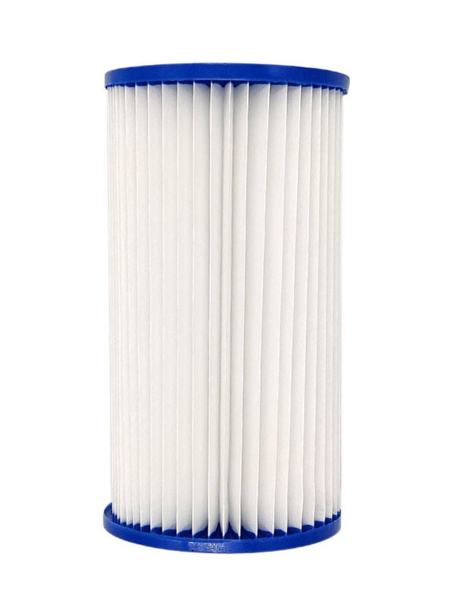NIBEMINENT Reusable Pool Filter Cartridge Pump White/Blue  - Image 3