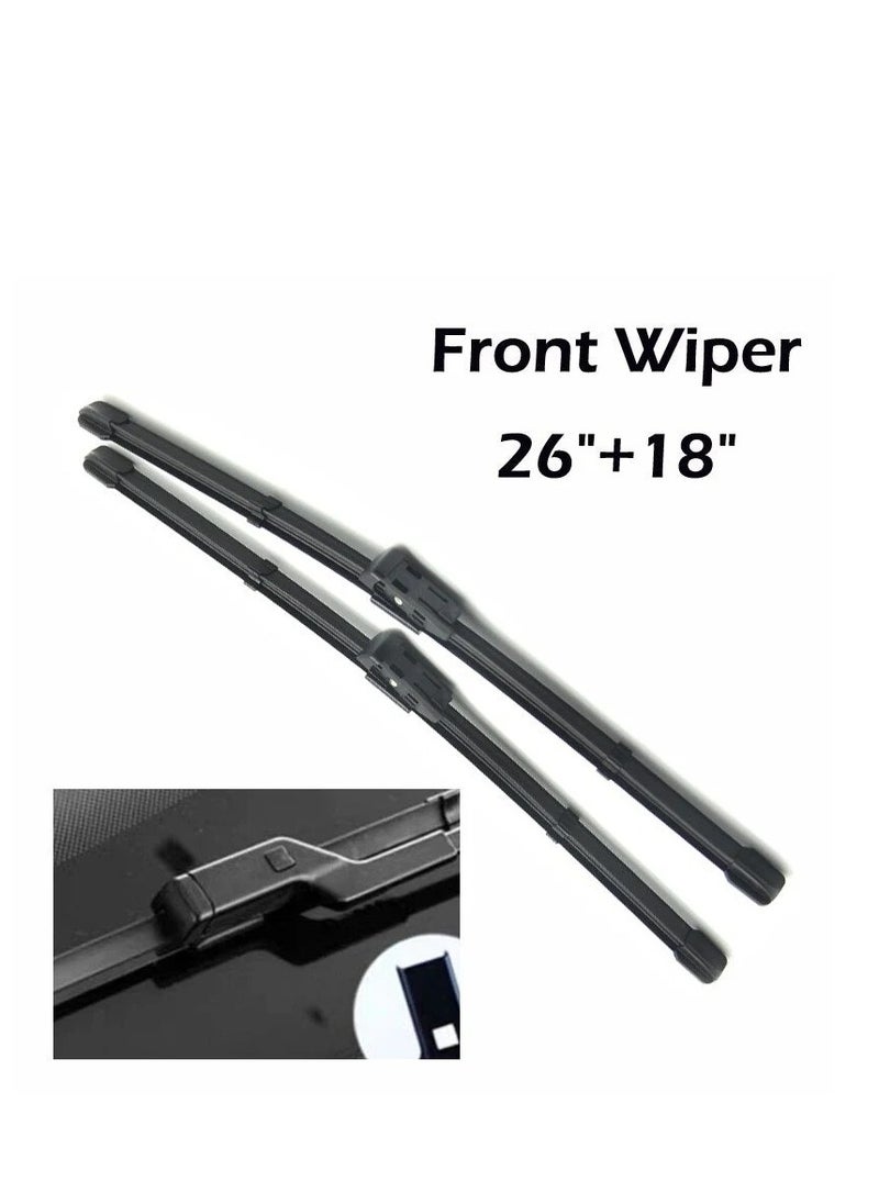 كريستال - طقم مساحات مخصص لسيارات فولكس فاجن جولف 7، 18" - 26"، من MT Best Buy - Image 1
