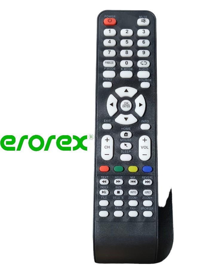 erorex Replacement Remote Control For Smart LCD LED TV  - Image 1