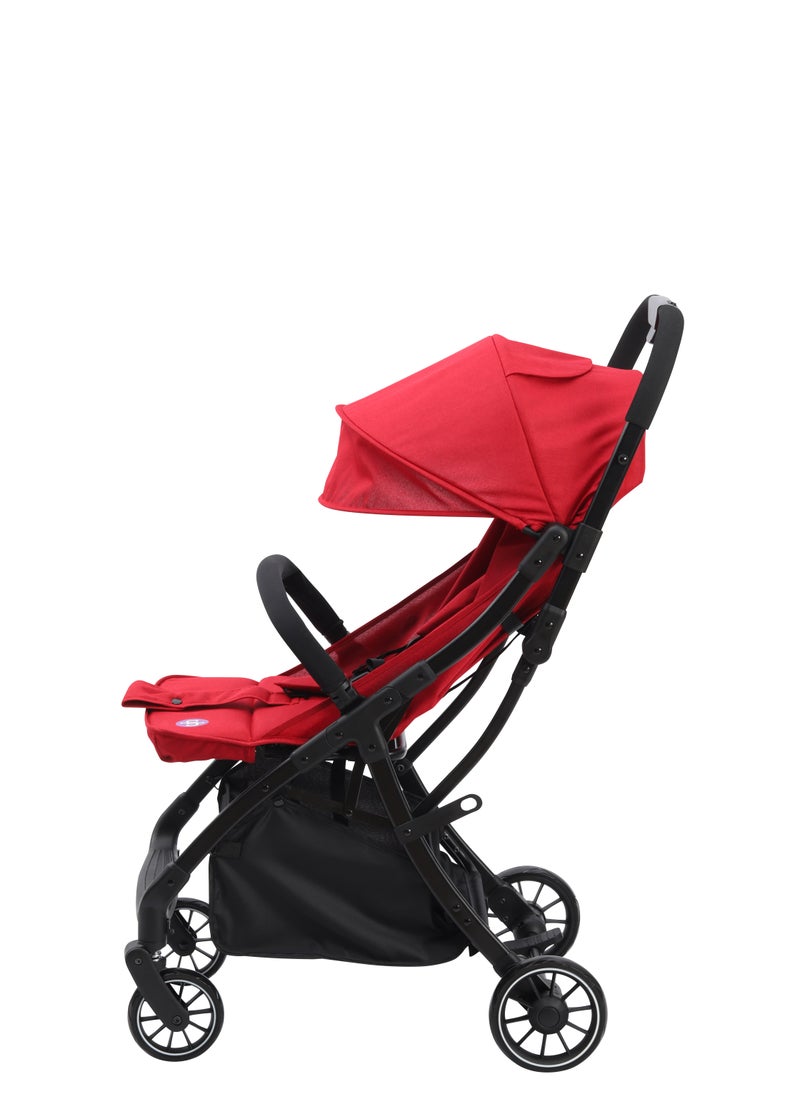 Hababy Premiun Cabin Stroller - Red - Y1R  - Image 2