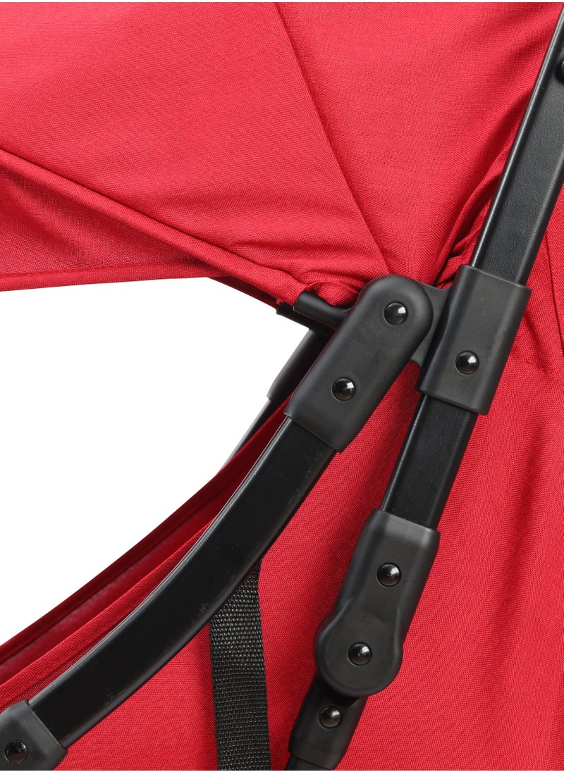 Hababy - Premiun Cabin Stroller - Red - Y1R - Image 1