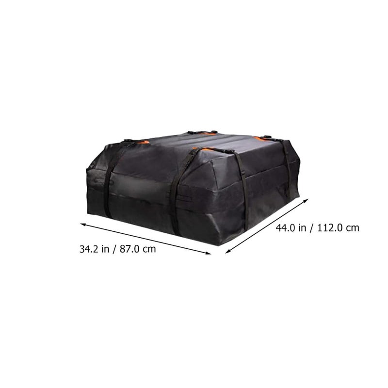Waterproof 420D Oxford Fabric Car Roof Cargo Bag Soft Shell Storage Carrier with Dustproof Sunshade - Image 3