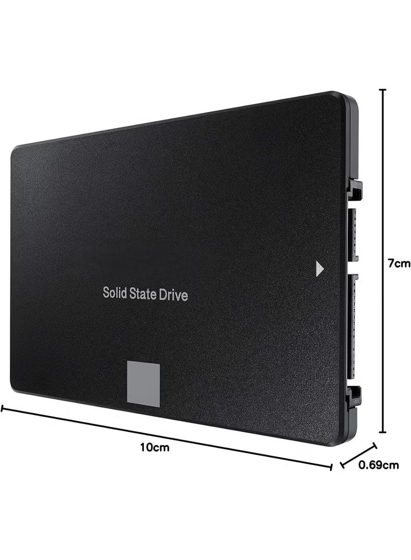 قرص تخزين SSD داخلي 250 جيجابايت SATA III مقاس 2.5 بوصة، وحدة تخزين سريعة لتسريع أداء اللابتوب والكمبيوتر المكتبي - Image 1