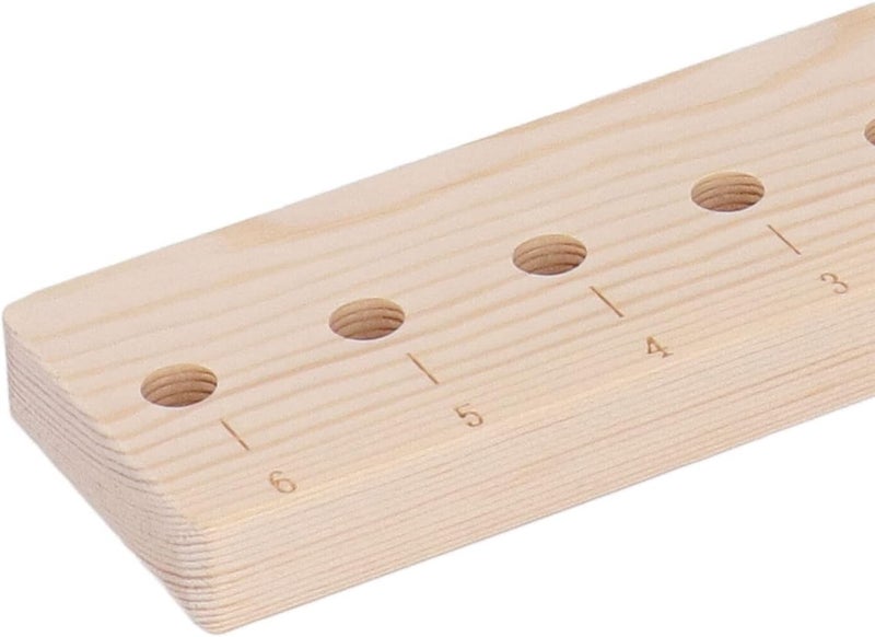 HURRISE Bow Maker Adjustment Pins - Lightweight Oak Bow Making Tool with 3 Sticks for DIY Crafts and Christmas Party Decorations - Image 4