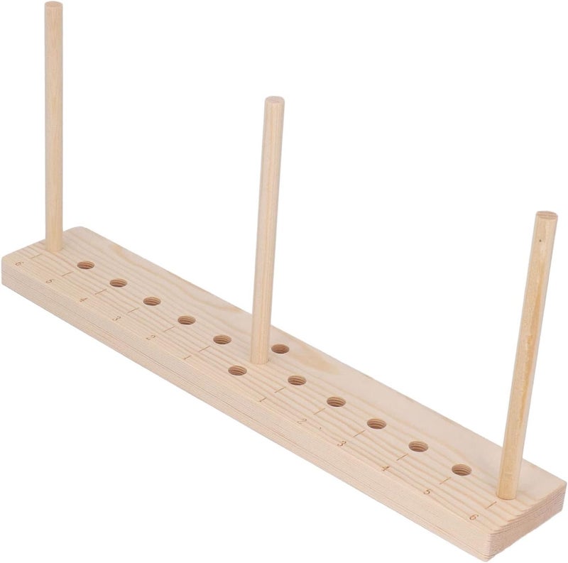 HURRISE Bow Maker Adjustment Pins - Lightweight Oak Bow Making Tool with 3 Sticks for DIY Crafts and Christmas Party Decorations - Image 3