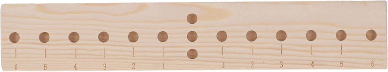 HURRISE Bow Maker Adjustment Pins - Lightweight Oak Bow Making Tool with 3 Sticks for DIY Crafts and Christmas Party Decorations - Image 2