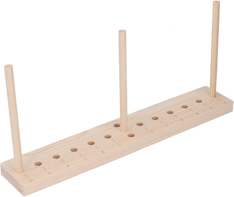 HURRISE Bow Maker Adjustment Pins - Lightweight Oak Bow Making Tool with 3 Sticks for DIY Crafts and Christmas Party Decorations - Image 5