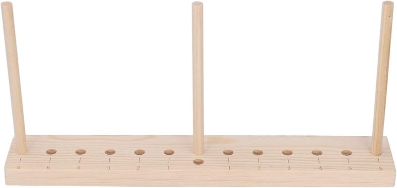 HURRISE Bow Maker Adjustment Pins - Lightweight Oak Bow Making Tool with 3 Sticks for DIY Crafts and Christmas Party Decorations - Image 1