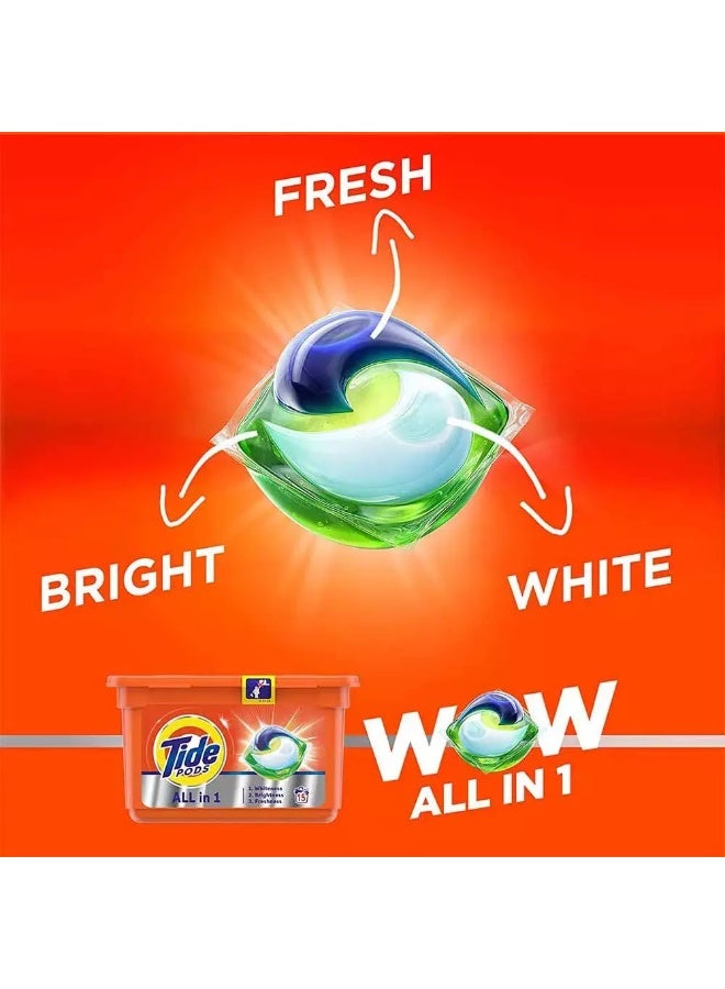 Tide Wow Allin1 Pods Original Scent- 15 Count - Image 5