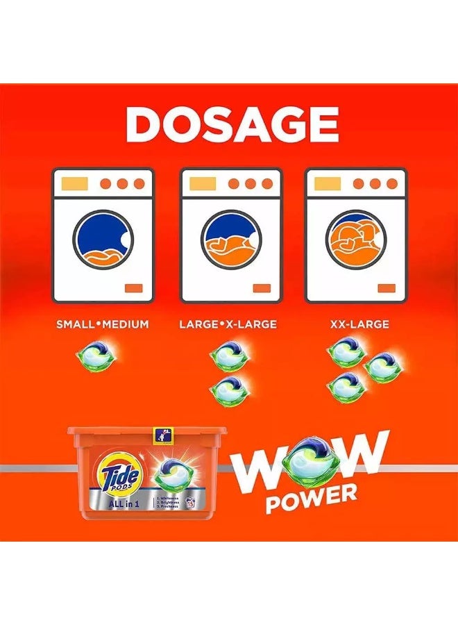 Tide Wow Allin1 Pods Original Scent- 15 Count - Image 4