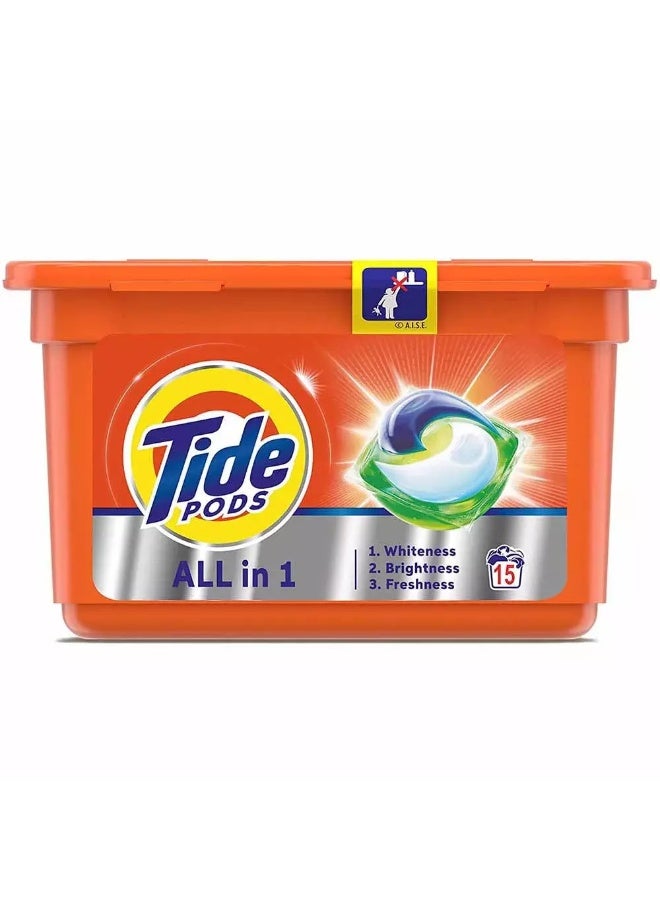 Tide Wow Allin1 Pods Original Scent- 15 Count - Image 2