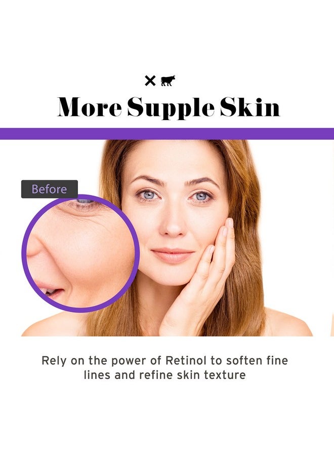 NO B. S. NO BAD STUFF No Bs Retinol Cream For Face With Hyaluronic Acid And Vitamin E Retinol Night Cream For Spot Treatment Vegan Wrinkle Cream And Spots Corrector For Face. Includes Free Skincare Samples  - Image 2