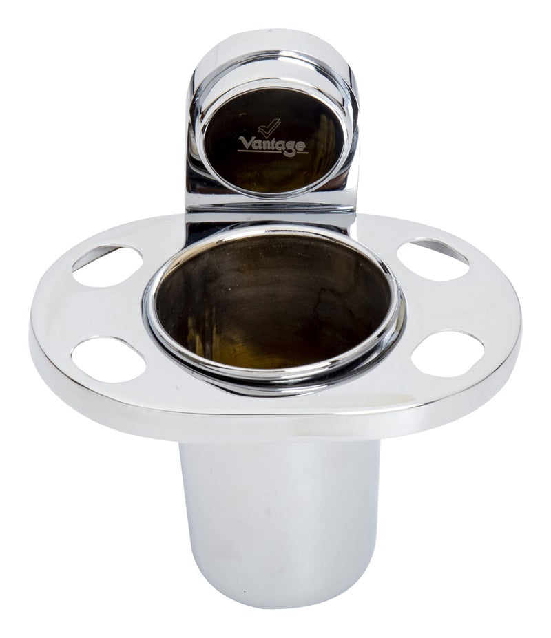 Vantage حامل كوب فانتاج VCN-3012 مثبت على الحائط 100% نحاس بتصميم مقاوم للتآكل للحمام والمطبخ وإعدادات أخرى - Image 1