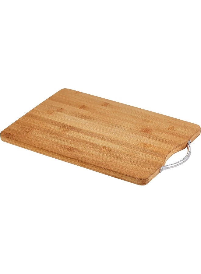 ALSAQER لوح تقطيع البامبو الفاخر من الساقر، الحجم (36x26 سم)، لوح تقطيع خشبي مع أخاديد للعصير. بامبو طبيعي، لوح تقطيع خشبي - حجم متوسط - Image 5