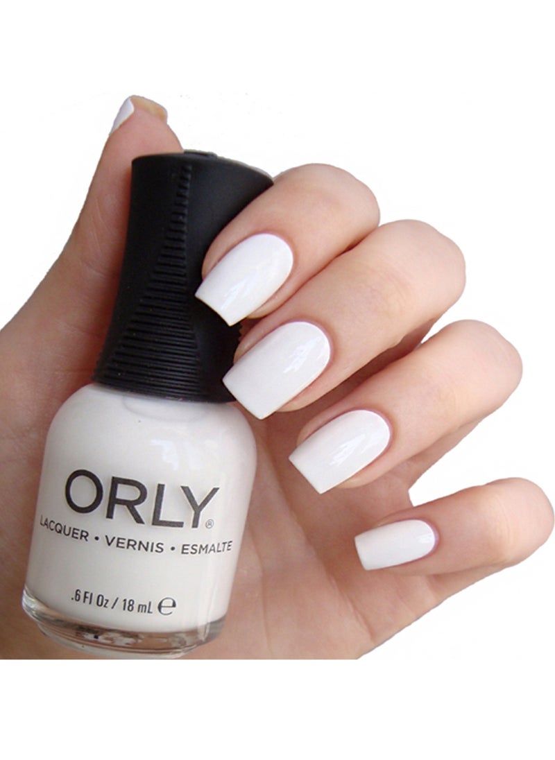 Orly - ORLY Nail Lacquer White Out,18ml/0.6 Ounces - Image 1