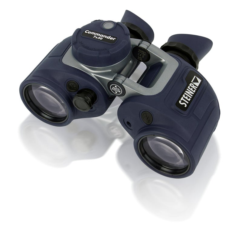 Steiner Optics Commander 7x50 Marine Binoculars with Integrated HDStabilized Compass Professional Waterproof Boating Optics with SportsAutoFocus German Qaulity and Heritage Warranty - Image 2